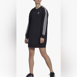Adidas Sweatshirt Sport Dress 3 Stripe Trefoil XL loose fit